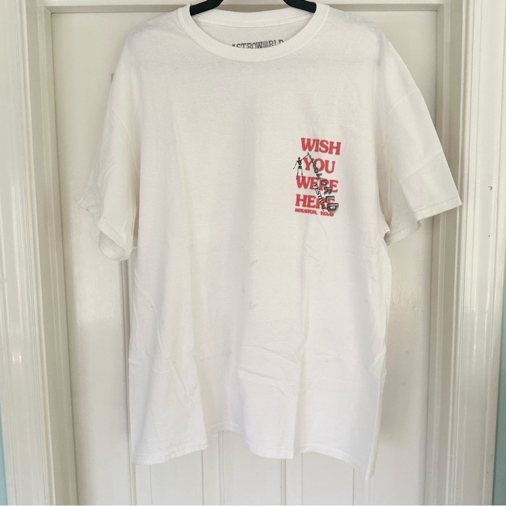 Travis Scott Wish You Were Here Astroworld Festival Tee